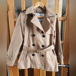 Coach brand short trench coat